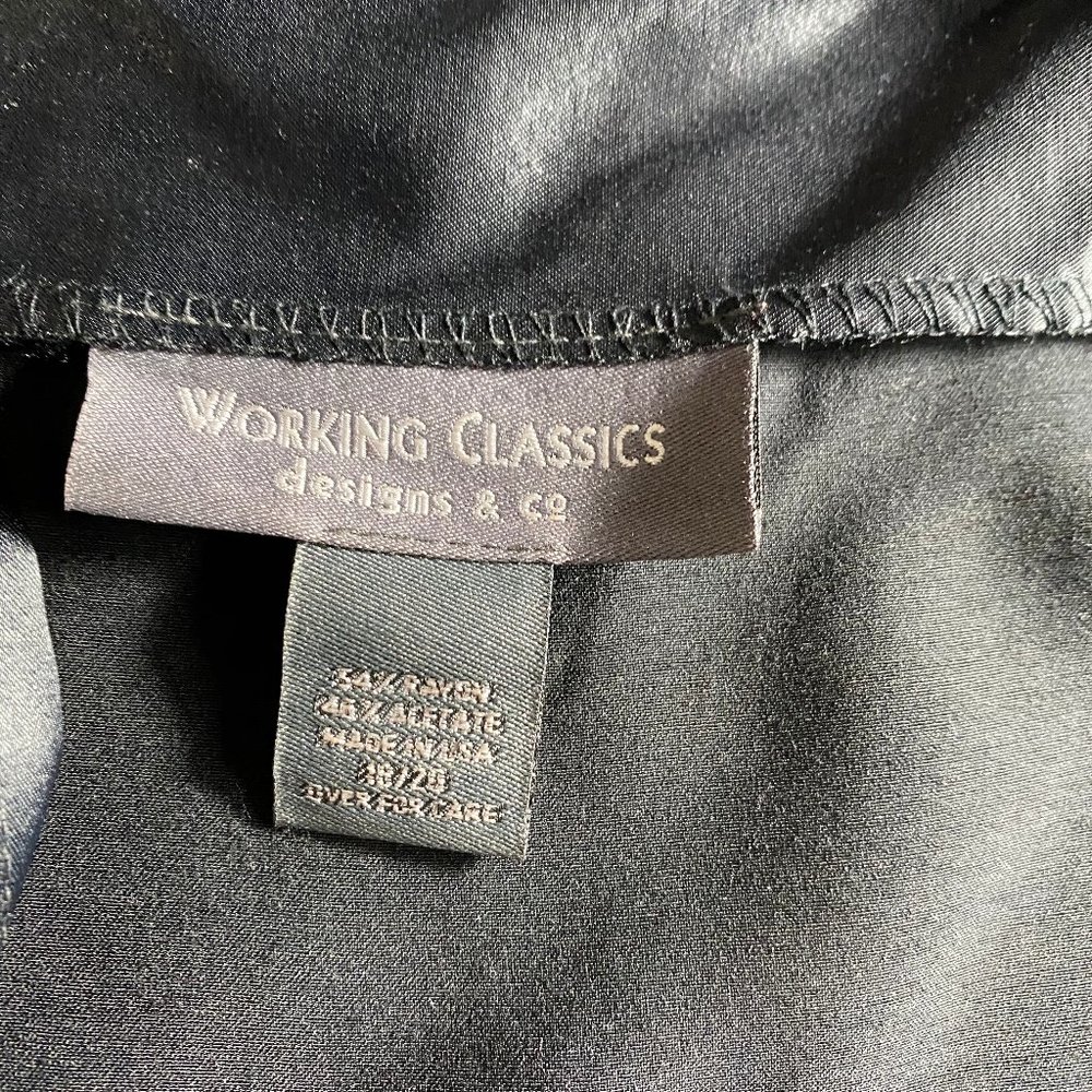 📌Working Classics Basic Piece - Satin Top - Picture 4 of 8